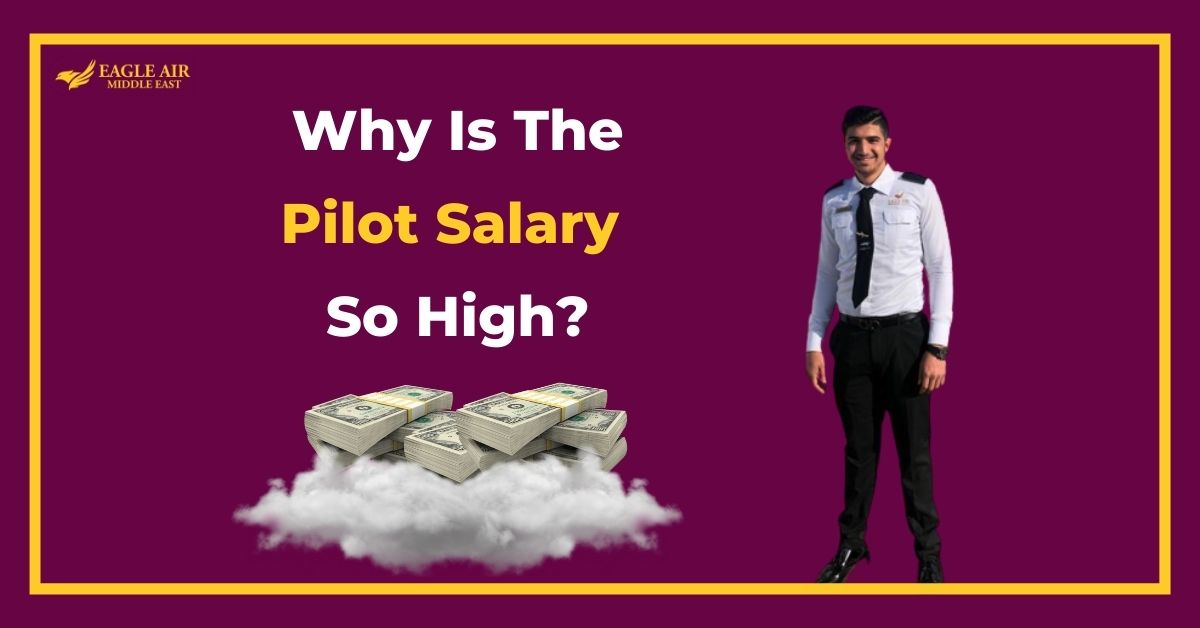 A Pilot Besides Dollars With A Text Saying Why Is The Pilot Salary So High