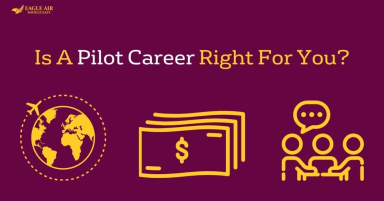 Small icons for the benefits of pilot career